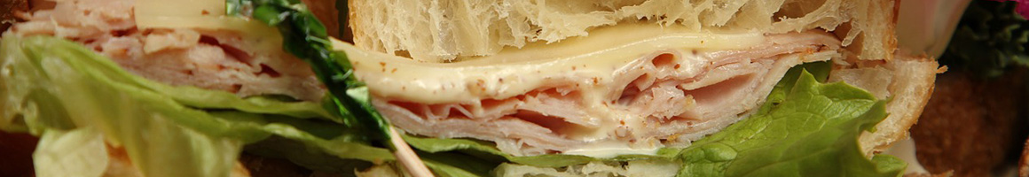 Eating Sandwich at Sensuous Sandwich restaurant in Provo, UT.